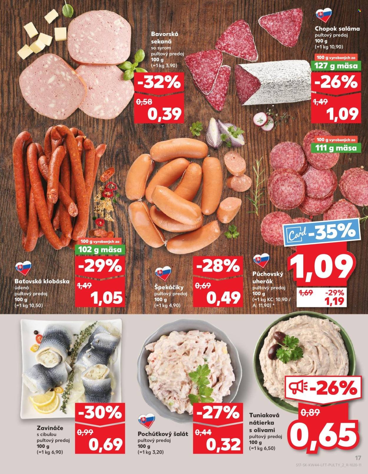 KAUFLAND leták - Od štvrtka 30.10.2025 (2025-10-30 - 2025-11-05) | 17