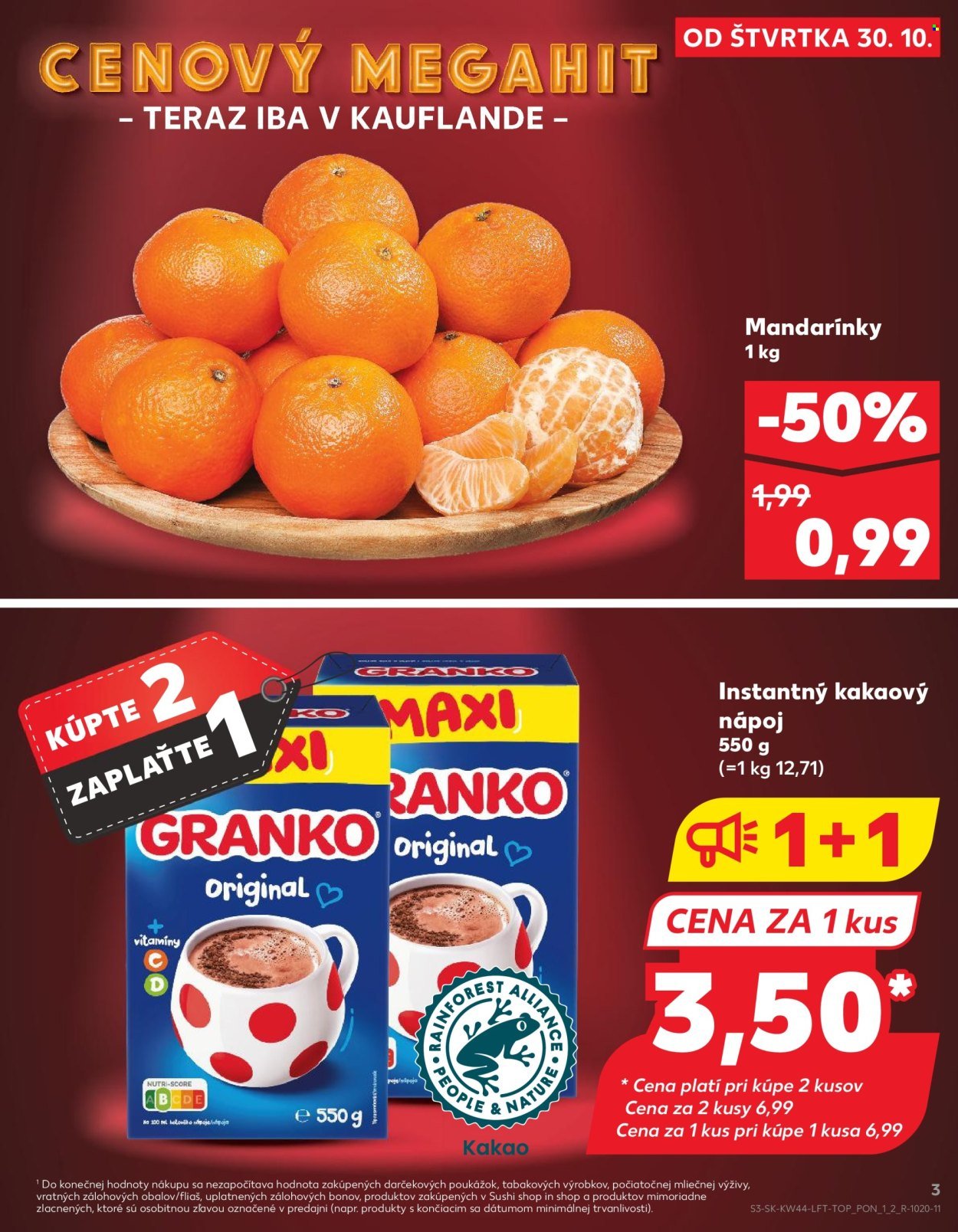 KAUFLAND leták - Od štvrtka 30.10.2025 (2025-10-30 - 2025-11-05) | 3