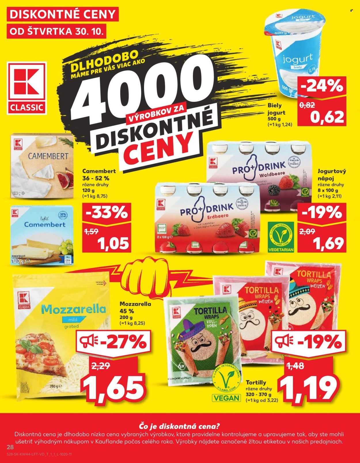 KAUFLAND leták - Od štvrtka 30.10.2025 (2025-10-30 - 2025-11-05) | 28
