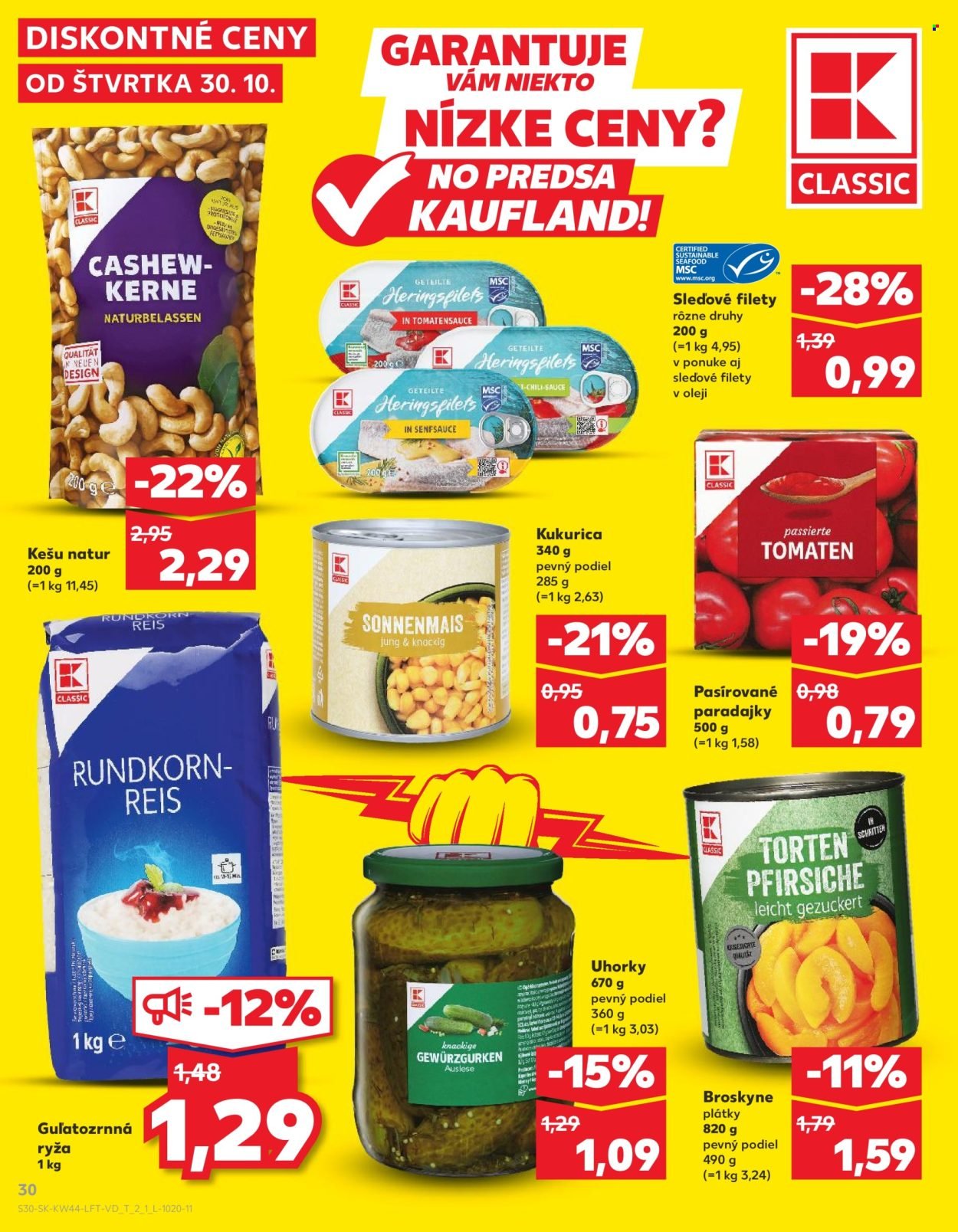 KAUFLAND leták - Od štvrtka 30.10.2025 (2025-10-30 - 2025-11-05) | 30