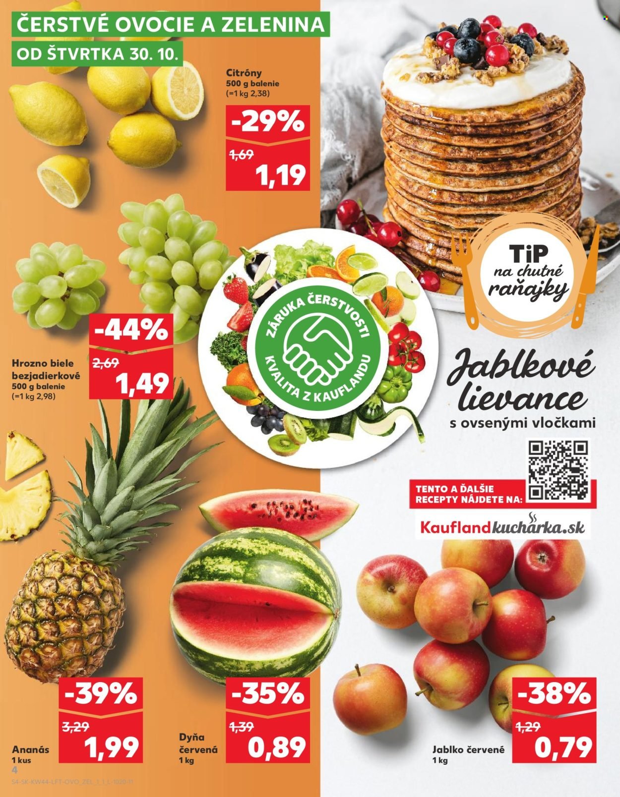 KAUFLAND leták - Od štvrtka 30.10.2025 (2025-10-30 - 2025-11-05) | 4