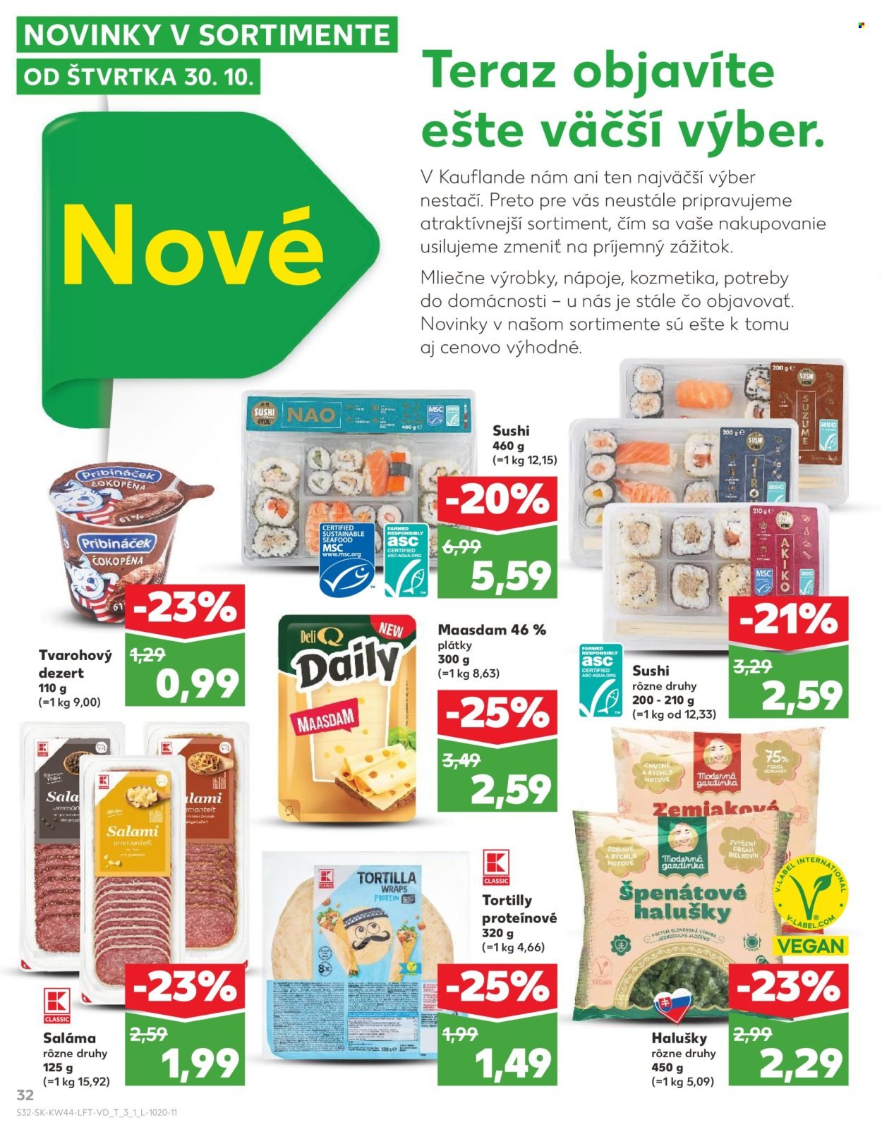KAUFLAND leták - Od štvrtka 30.10.2025 (2025-10-30 - 2025-11-05) | 32
