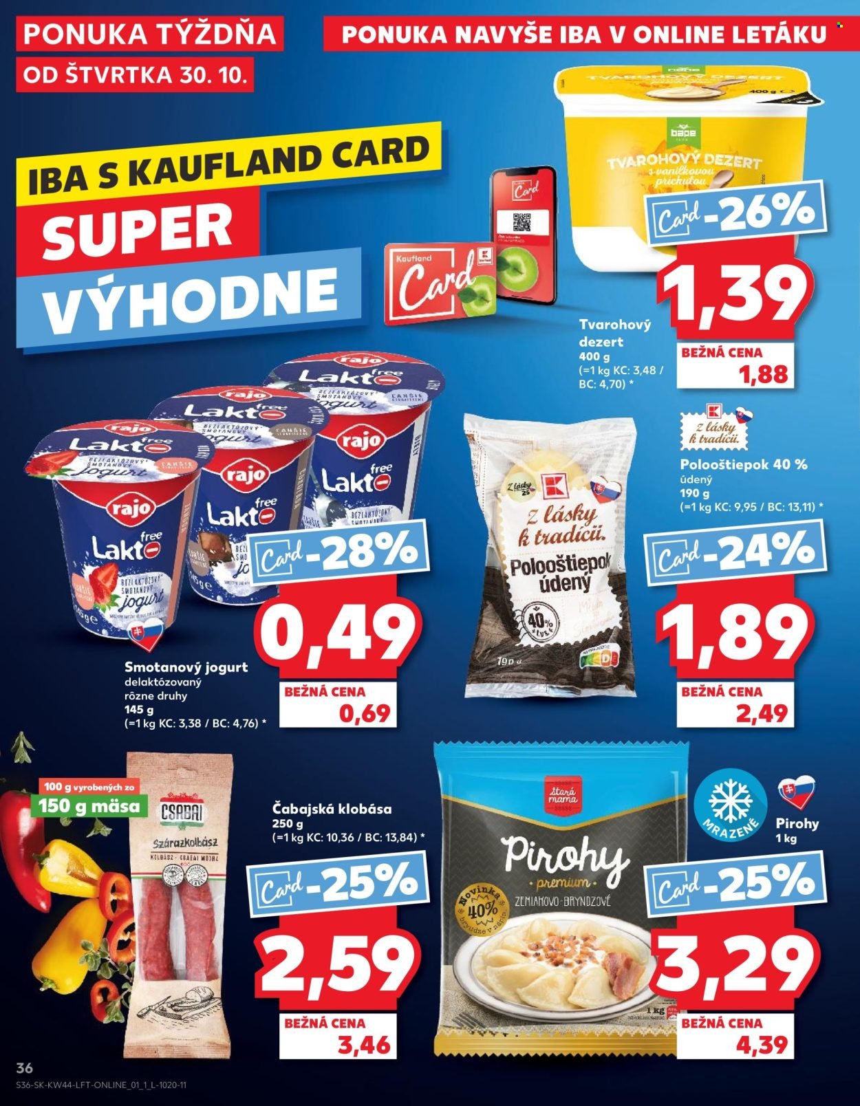 KAUFLAND leták - Od štvrtka 30.10.2025 (2025-10-30 - 2025-11-05) | 36