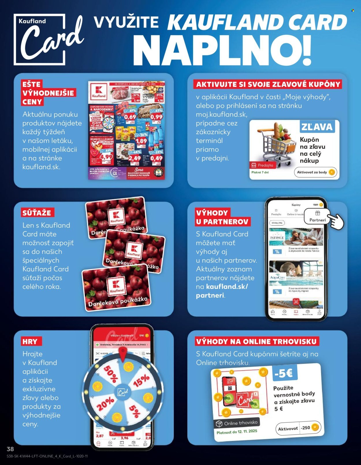 KAUFLAND leták - Od štvrtka 30.10.2025 (2025-10-30 - 2025-11-05) | 38
