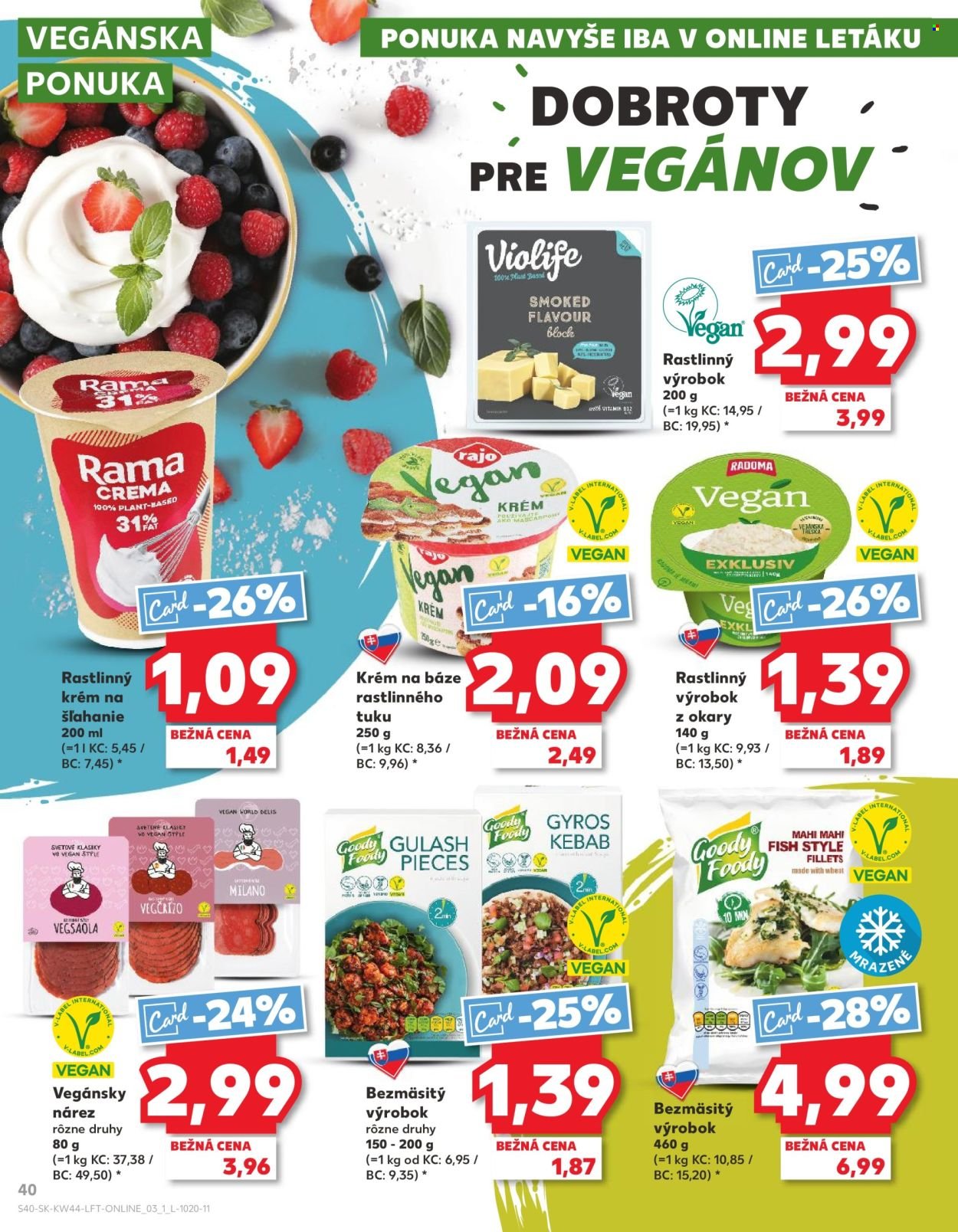 KAUFLAND leták - Od štvrtka 30.10.2025 (2025-10-30 - 2025-11-05) | 40