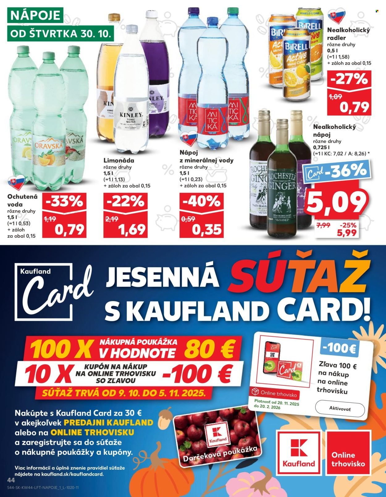 KAUFLAND leták - Od štvrtka 30.10.2025 (2025-10-30 - 2025-11-05) | 44
