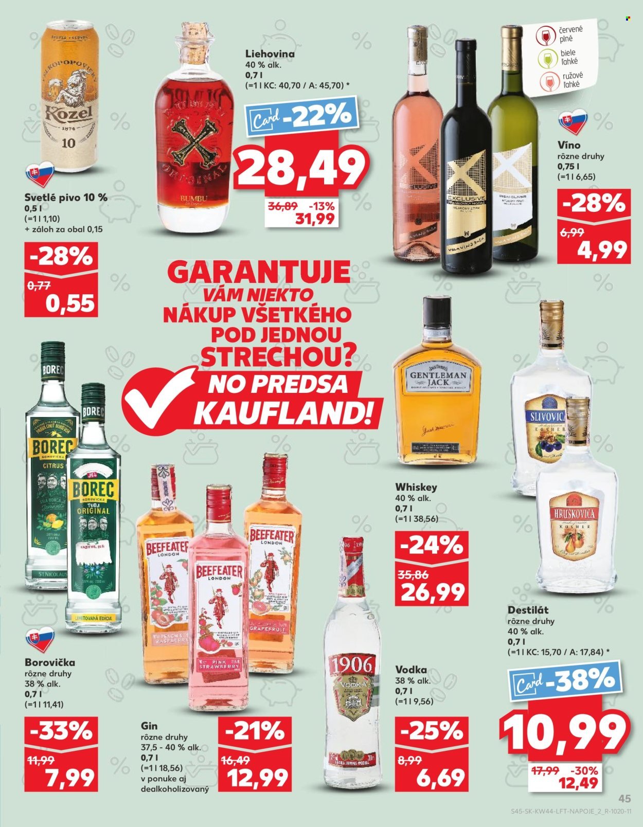 KAUFLAND leták - Od štvrtka 30.10.2025 (2025-10-30 - 2025-11-05) | 45