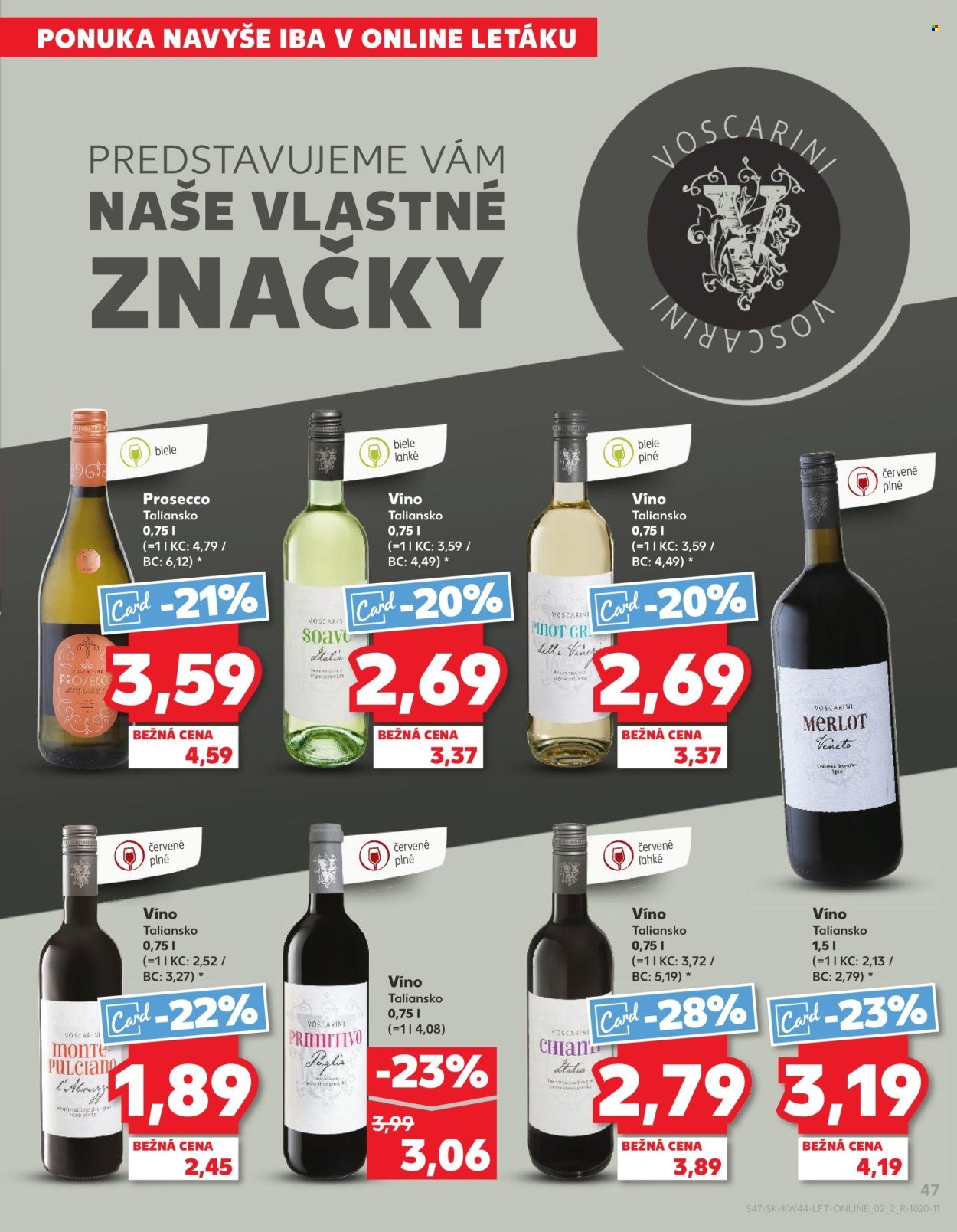 KAUFLAND leták - Od štvrtka 30.10.2025 (2025-10-30 - 2025-11-05) | 47