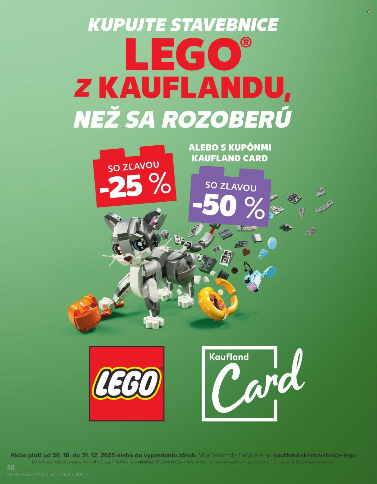 KAUFLAND leták - Od štvrtka 30.10.2025 (2025-10-30 - 2025-11-05) | 58