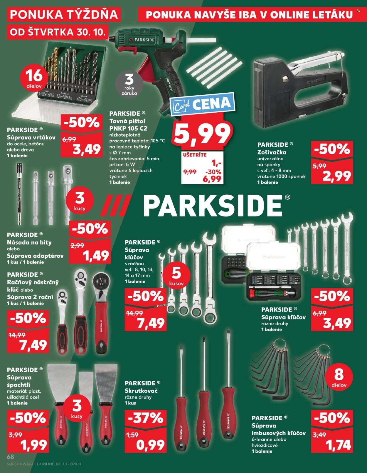 KAUFLAND leták - Od štvrtka 30.10.2025 (2025-10-30 - 2025-11-05) | 68