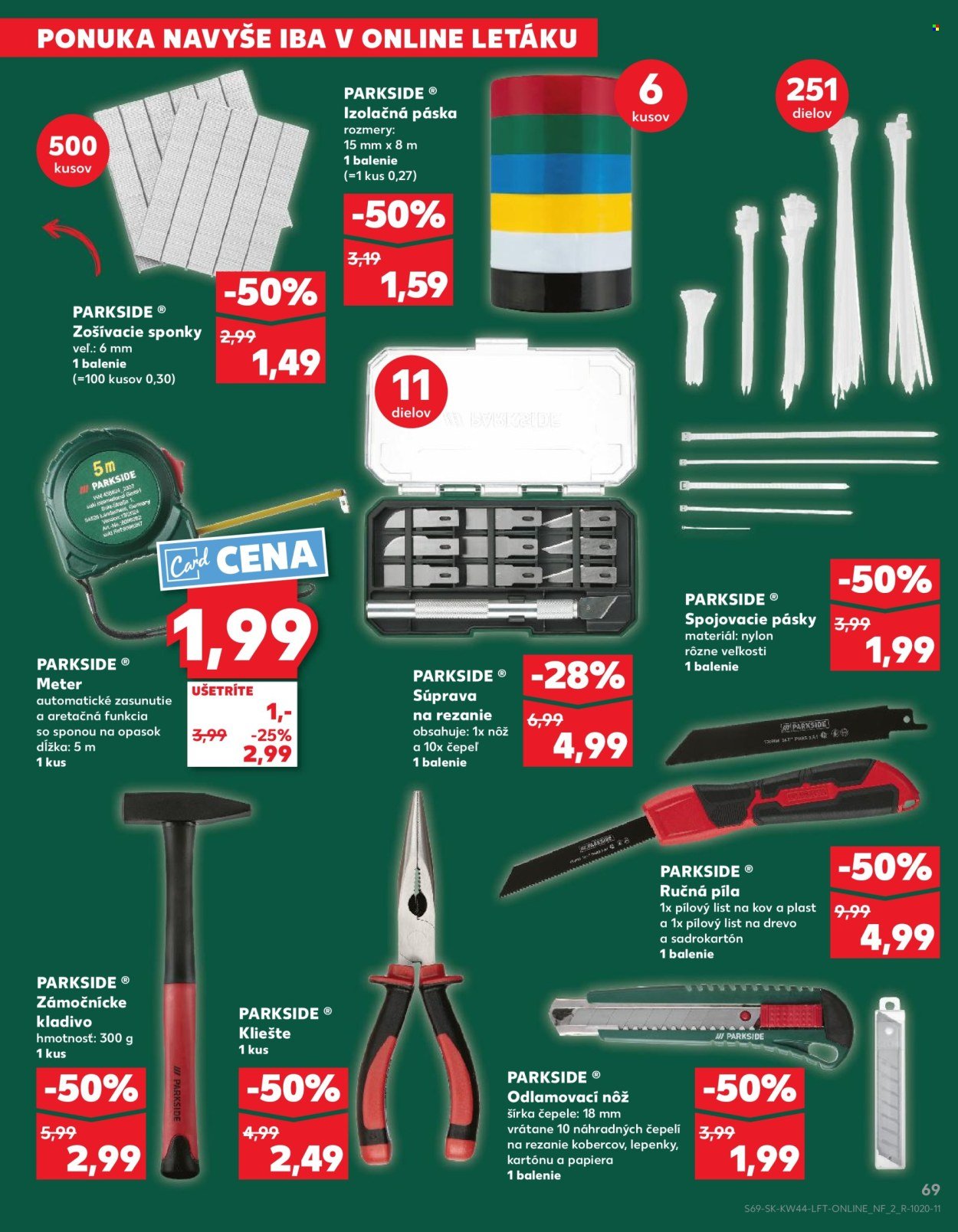 KAUFLAND leták - Od štvrtka 30.10.2025 (2025-10-30 - 2025-11-05) | 69