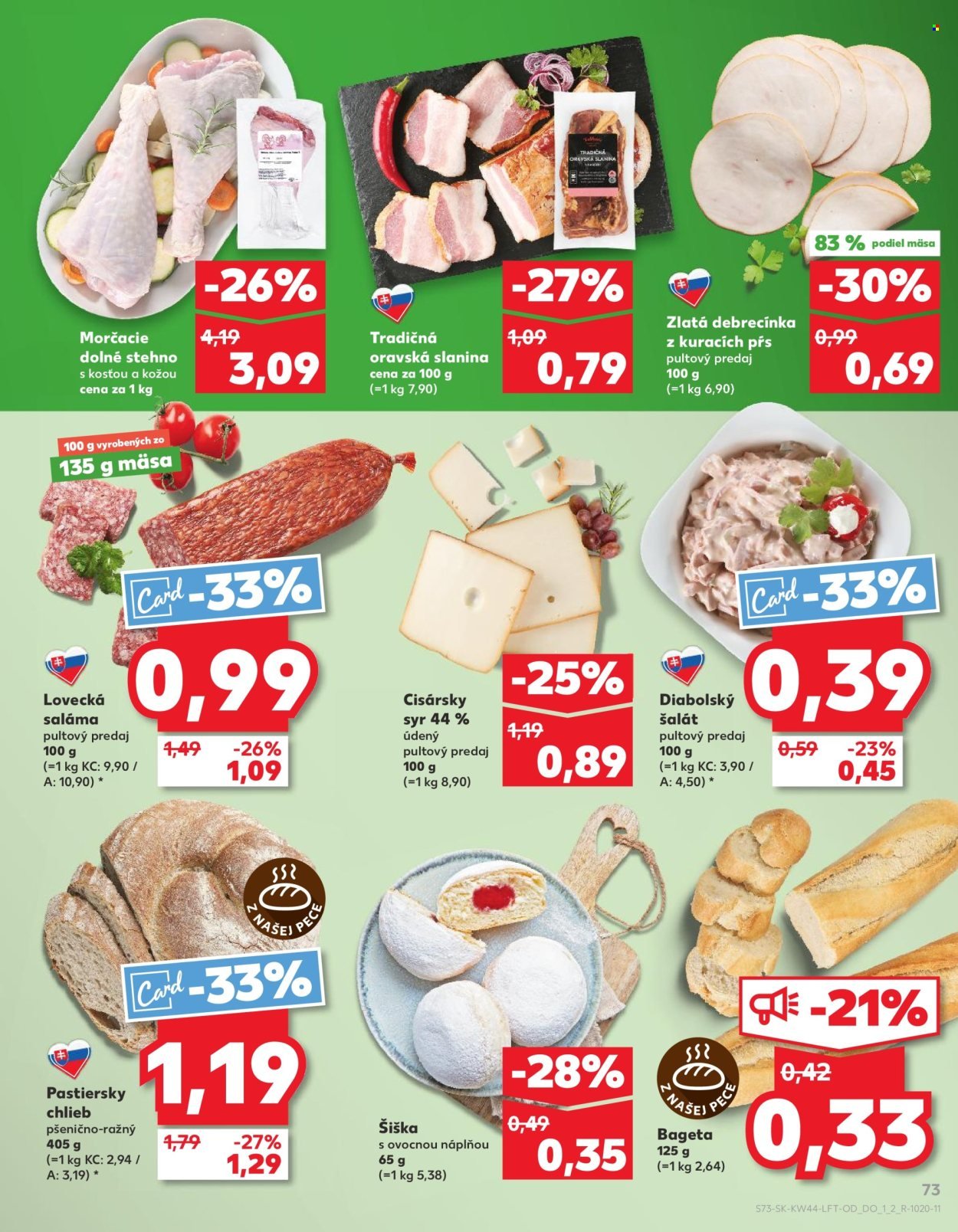 KAUFLAND leták - Od štvrtka 30.10.2025 (2025-10-30 - 2025-11-05) | 73