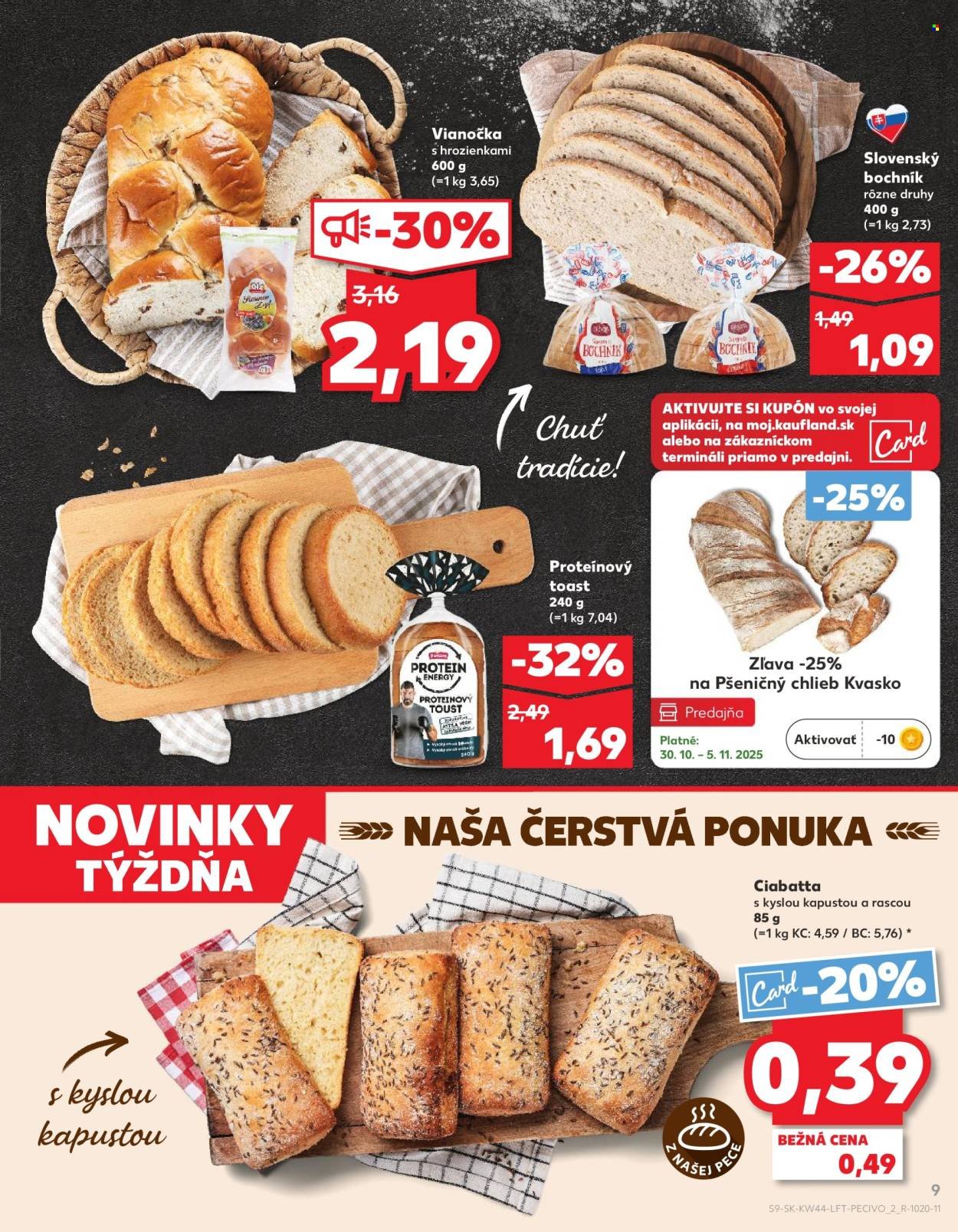 KAUFLAND leták - Od štvrtka 30.10.2025 (2025-10-30 - 2025-11-05) | 9