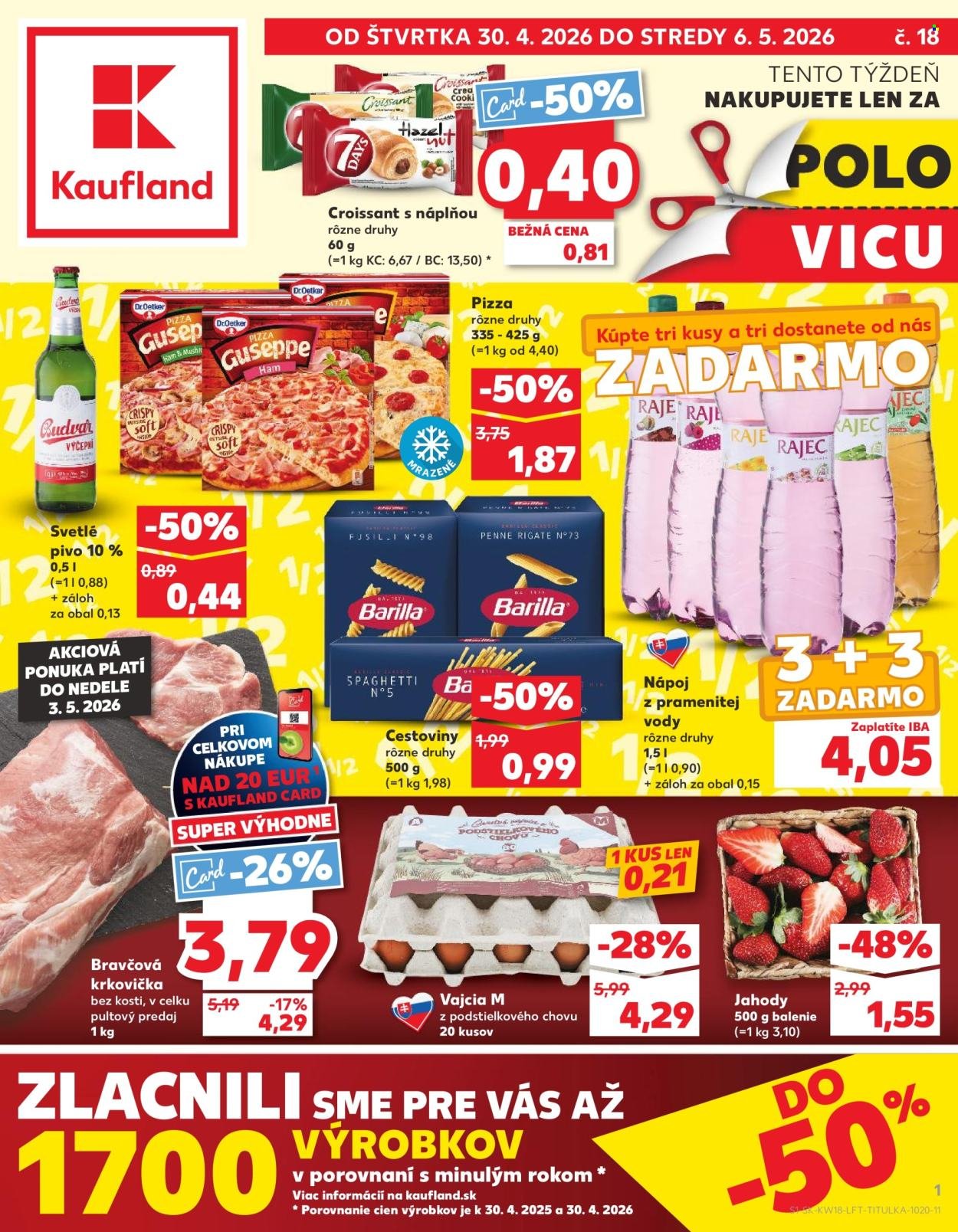 KAUFLAND leták - Od štvrtka 30.4.2026 (2026-04-30 - 2026-05-06) | 1