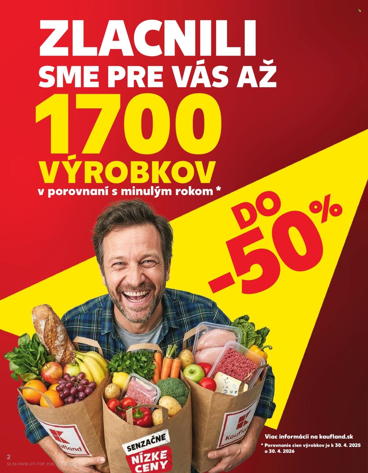 KAUFLAND leták - Od štvrtka 30.4.2026 (2026-04-30 - 2026-05-06) | 2