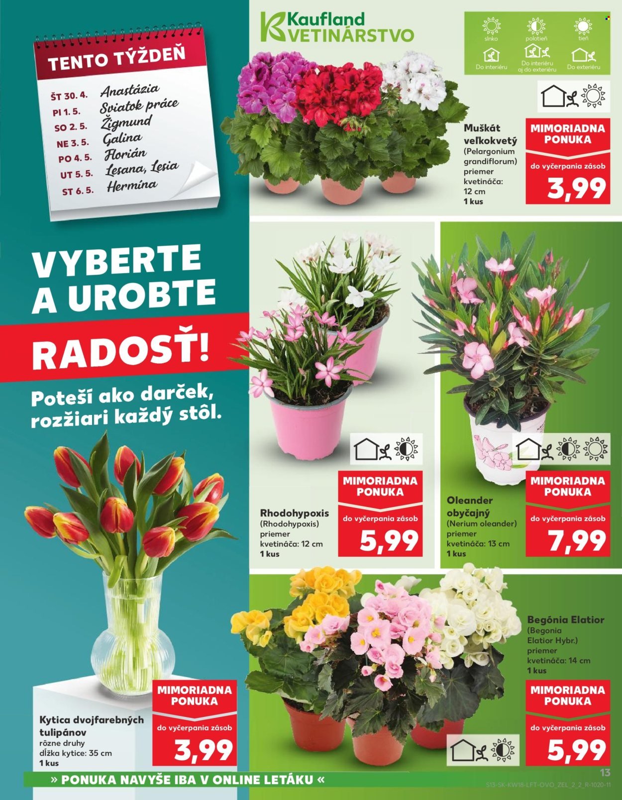 KAUFLAND leták - Od štvrtka 30.4.2026 (2026-04-30 - 2026-05-06) | 13