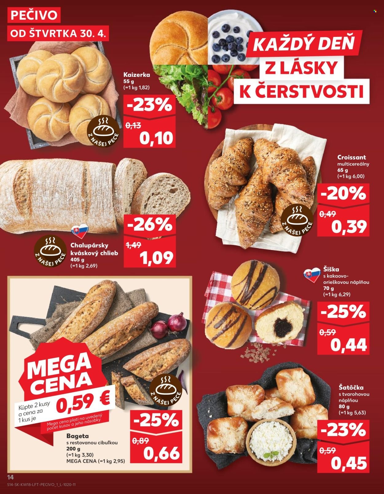 KAUFLAND leták - Od štvrtka 30.4.2026 (2026-04-30 - 2026-05-06) | 14