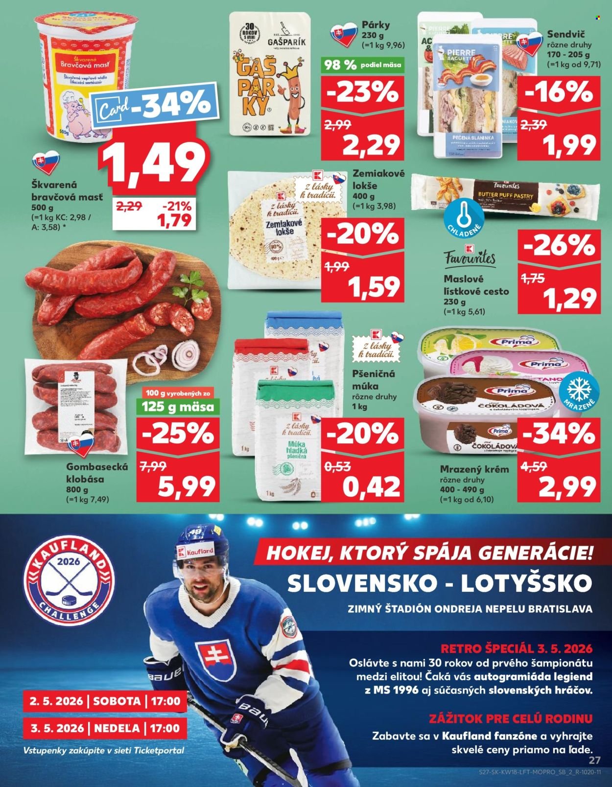 KAUFLAND leták - Od štvrtka 30.4.2026 (2026-04-30 - 2026-05-06) | 27