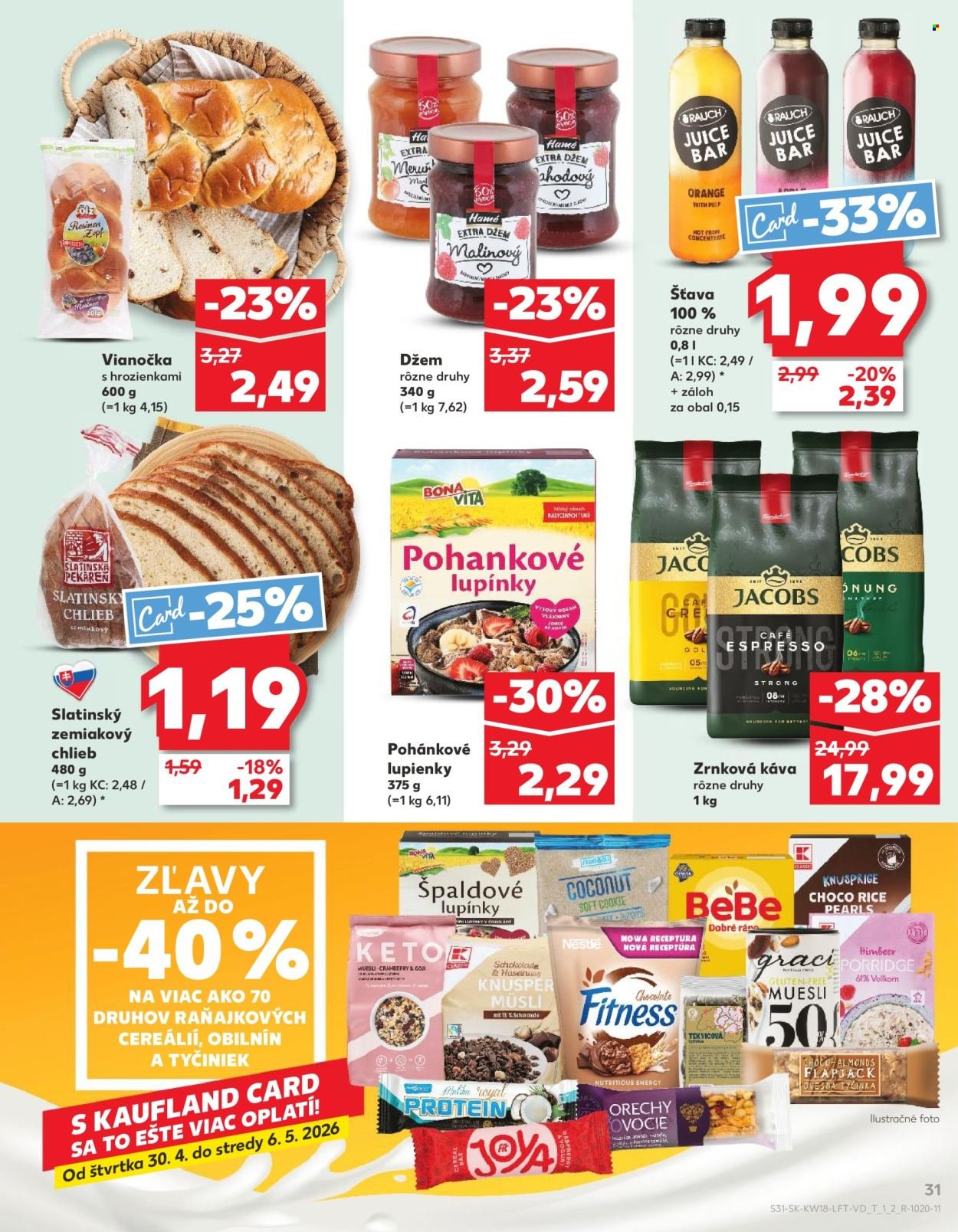 KAUFLAND leták - Od štvrtka 30.4.2026 (2026-04-30 - 2026-05-06) | 31