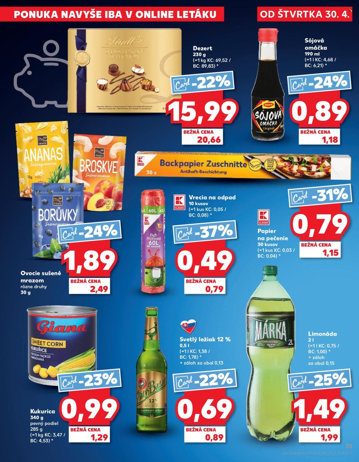 KAUFLAND leták - Od štvrtka 30.4.2026 (2026-04-30 - 2026-05-06) | 35