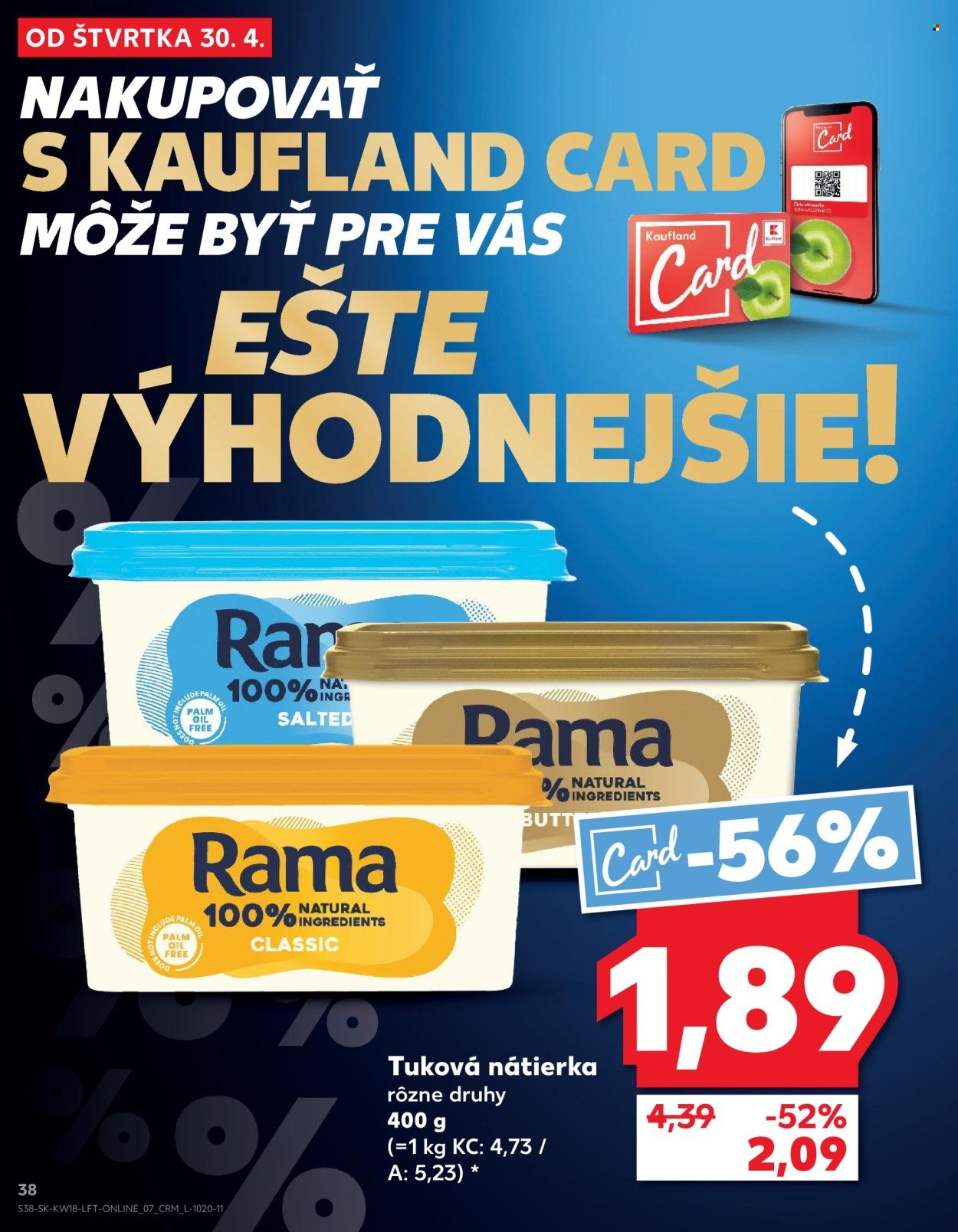 KAUFLAND leták - Od štvrtka 30.4.2026 (2026-04-30 - 2026-05-06) | 38
