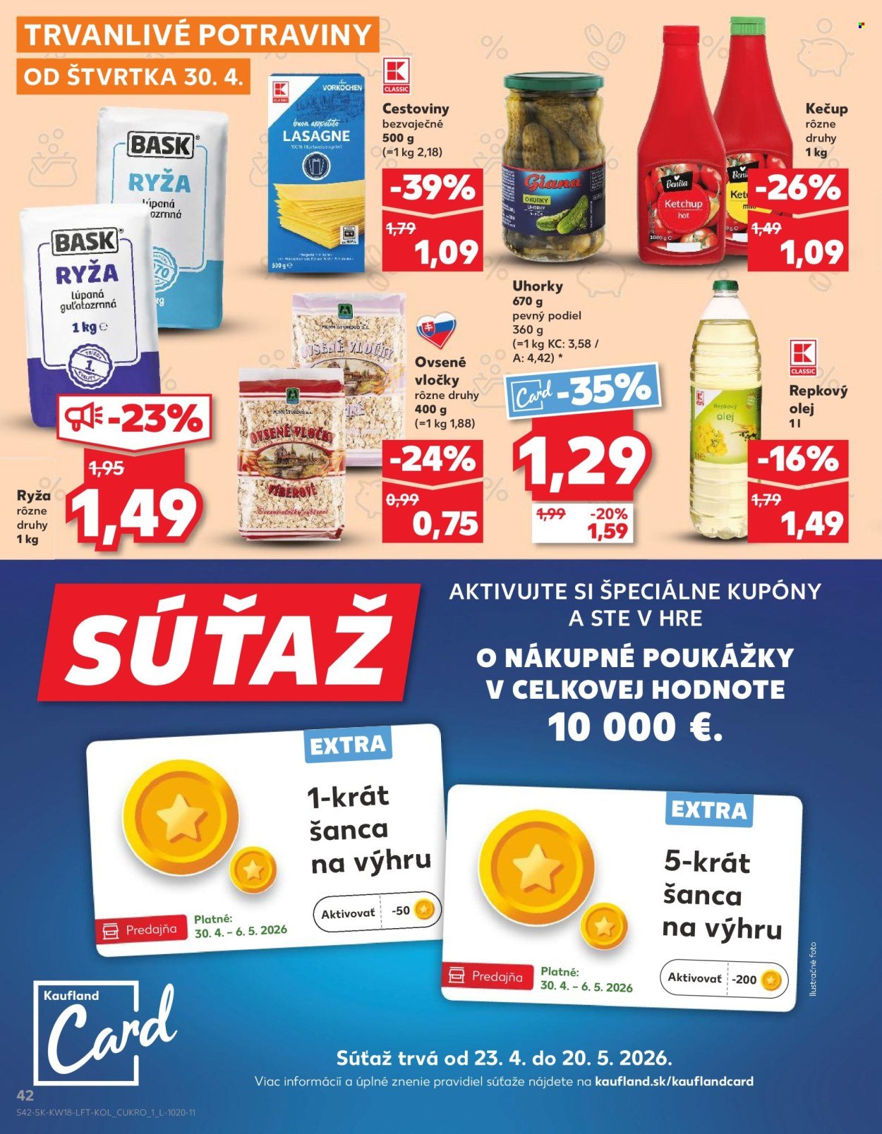 KAUFLAND leták - Od štvrtka 30.4.2026 (2026-04-30 - 2026-05-06) | 42