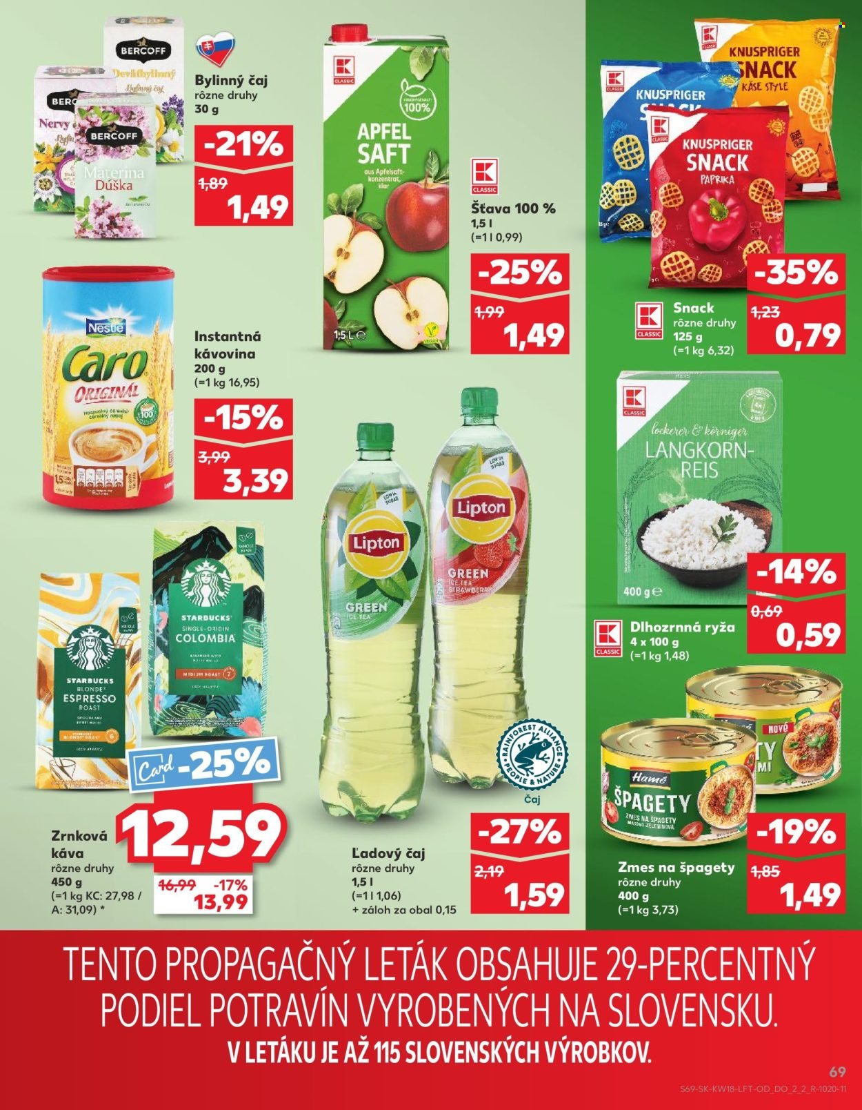 KAUFLAND leták - Od štvrtka 30.4.2026 (2026-04-30 - 2026-05-06) | 69