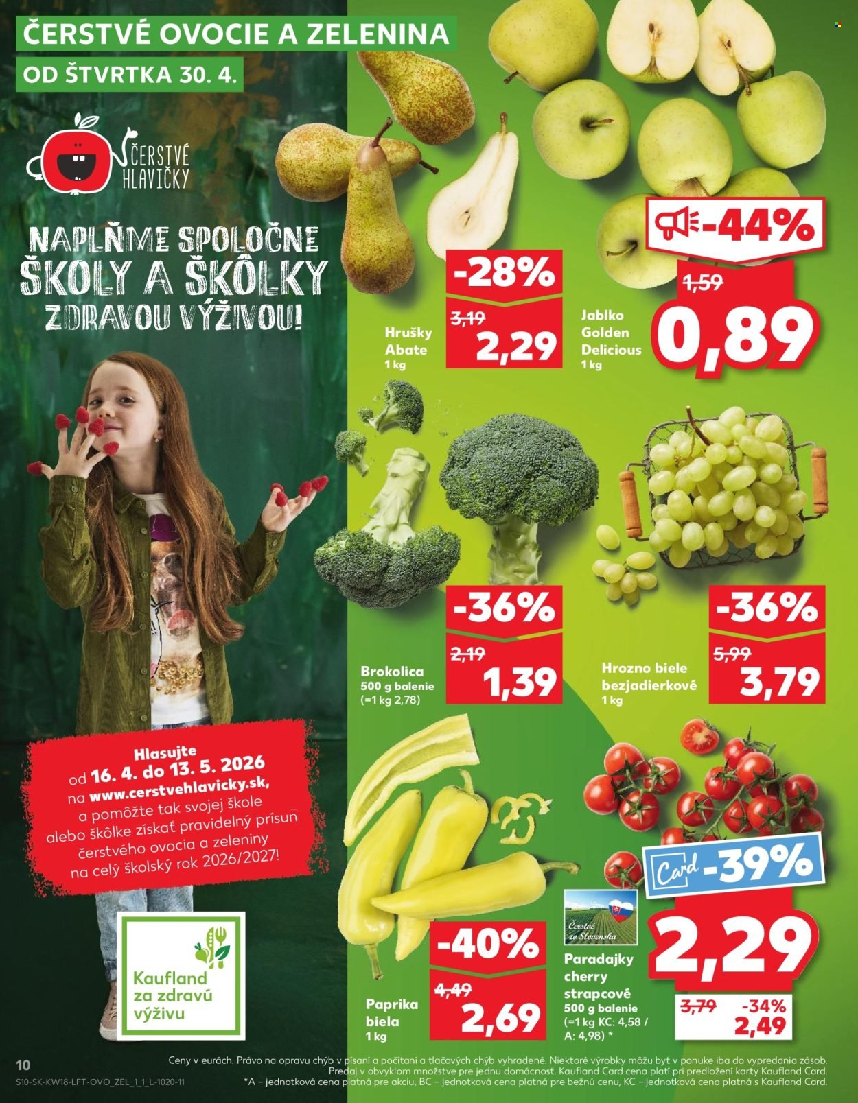 KAUFLAND leták - Od štvrtka 30.4.2026 (2026-04-30 - 2026-05-06) | 10
