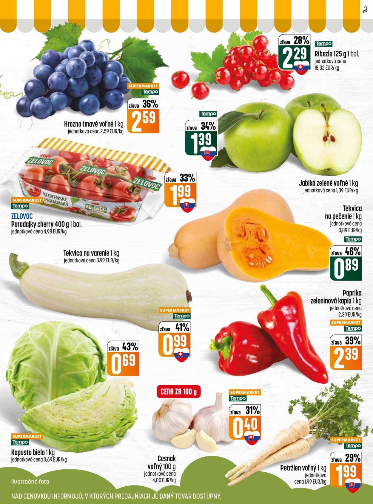 COOP JEDNOTA leták - Od štvrtka 3.9.2026