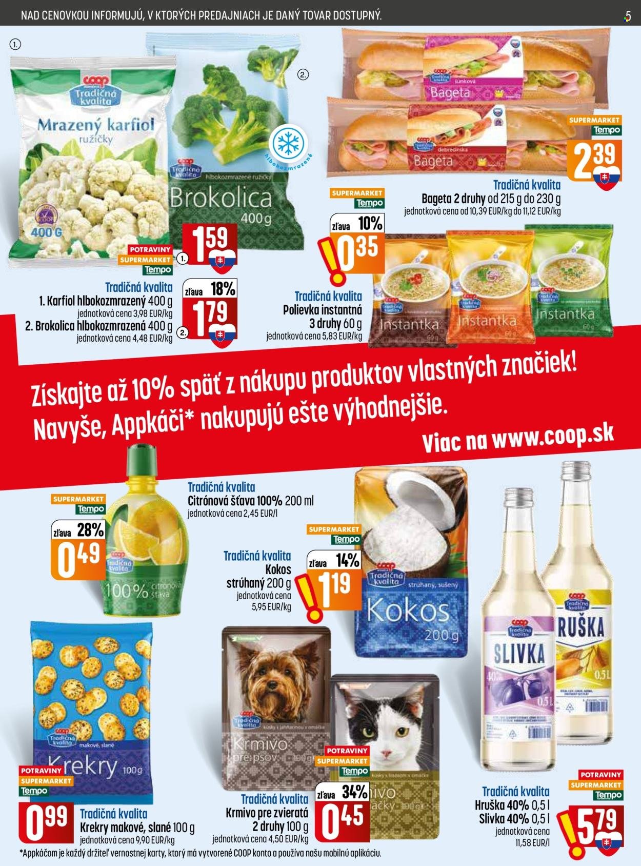 COOP JEDNOTA leták - Od štvrtka 3.9.2026
