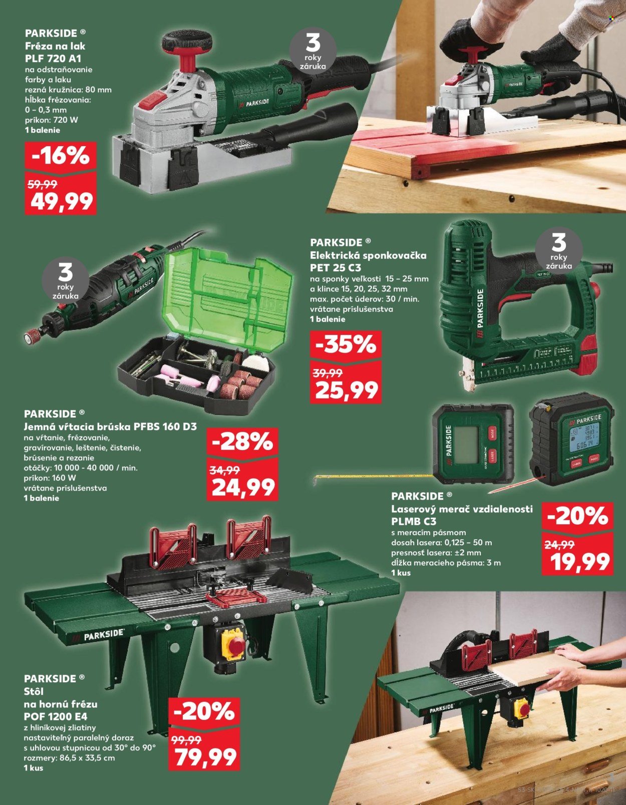 KAUFLAND leták - Objavte náš svet náradia PARKSIDE! (2026-04-16 - 2026-04-22) | 3