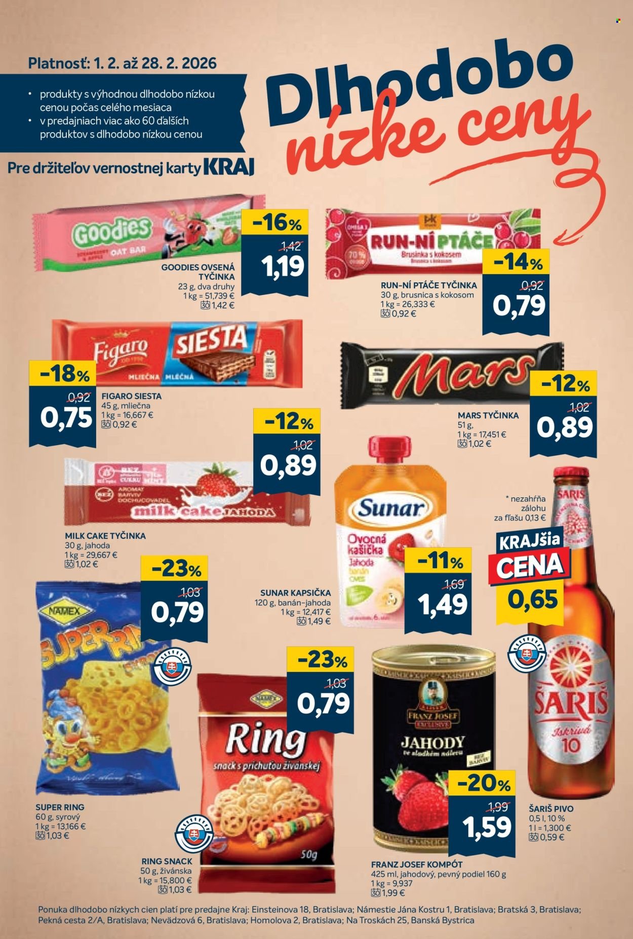 KRAJ leták - Od štvrtka 26.2.2026 (2026-02-26 - 2026-03-04) | 15