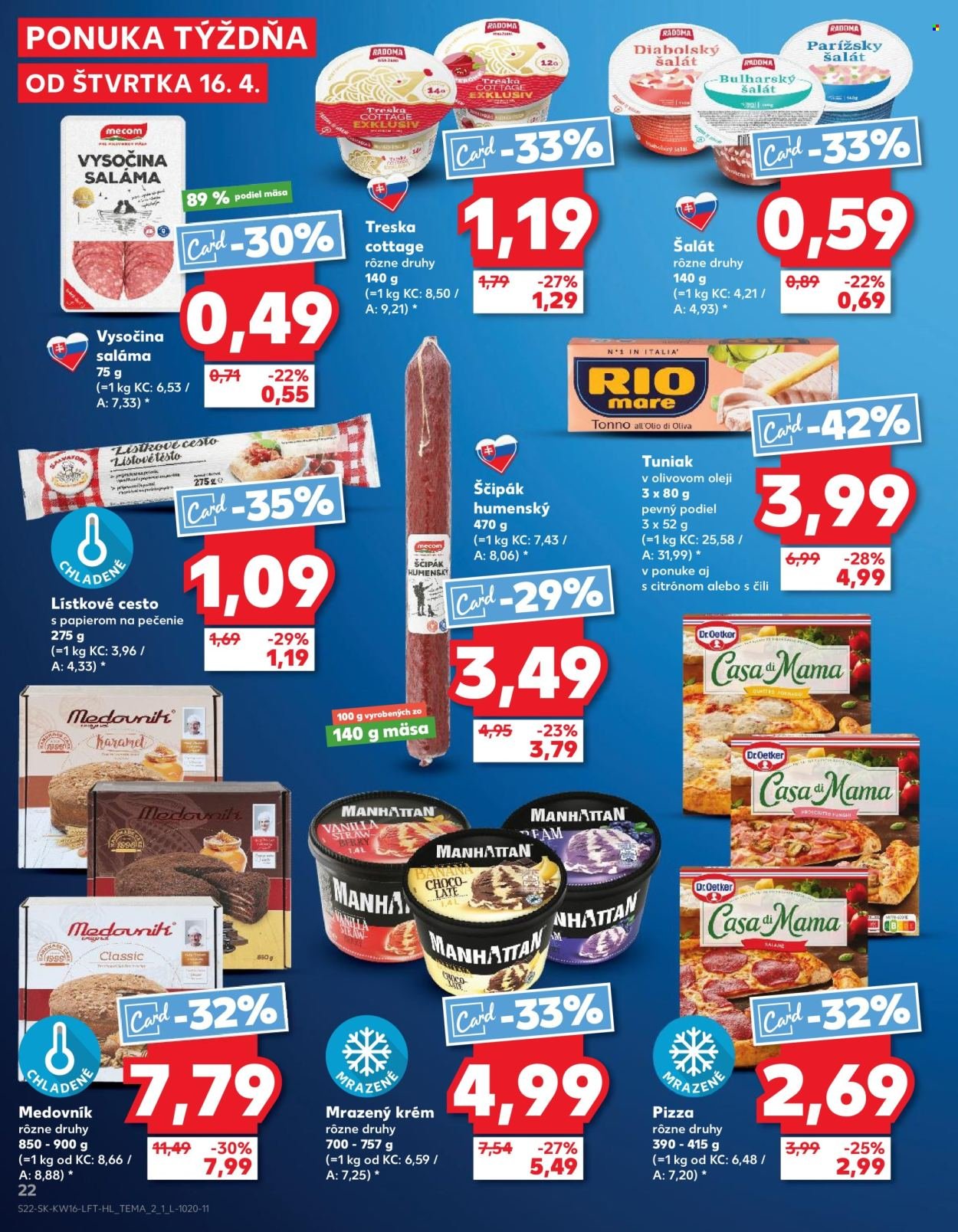 KAUFLAND leták - Od štvrtka 16.4.2026 (2026-04-16 - 2026-04-22) | 22