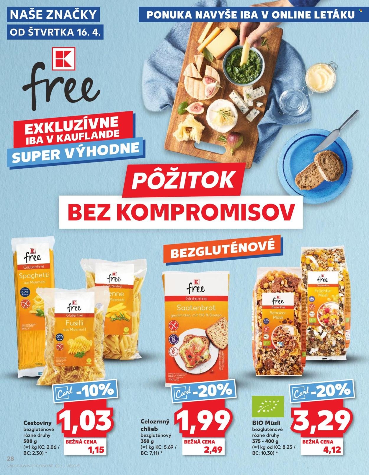 KAUFLAND leták - Od štvrtka 16.4.2026 (2026-04-16 - 2026-04-22) | 28