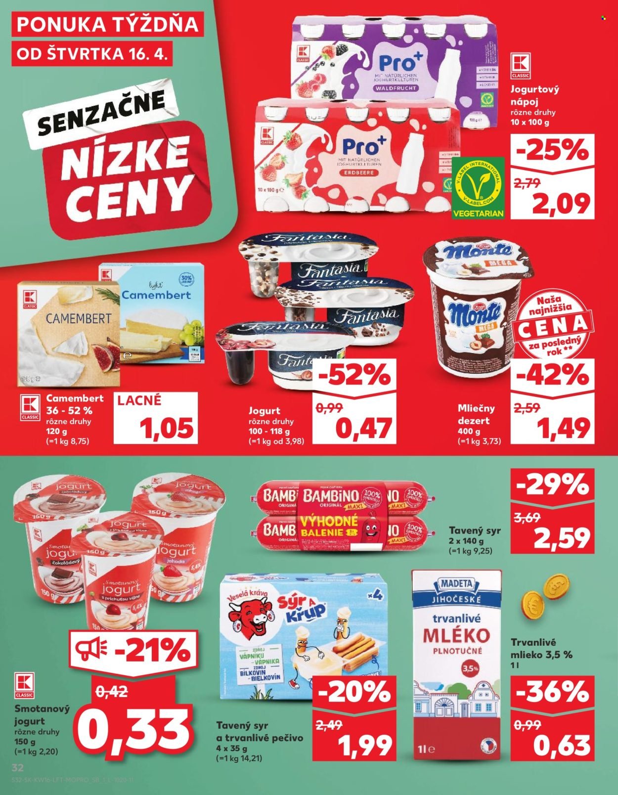 KAUFLAND leták - Od štvrtka 16.4.2026 (2026-04-16 - 2026-04-22) | 32