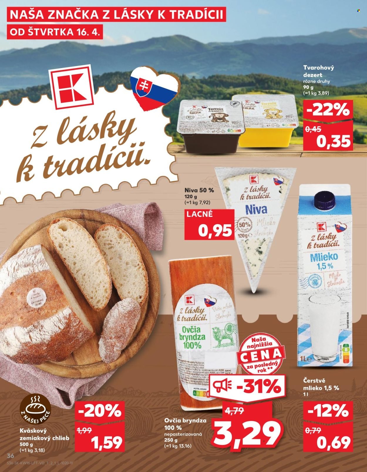 KAUFLAND leták - Od štvrtka 16.4.2026 (2026-04-16 - 2026-04-22) | 36
