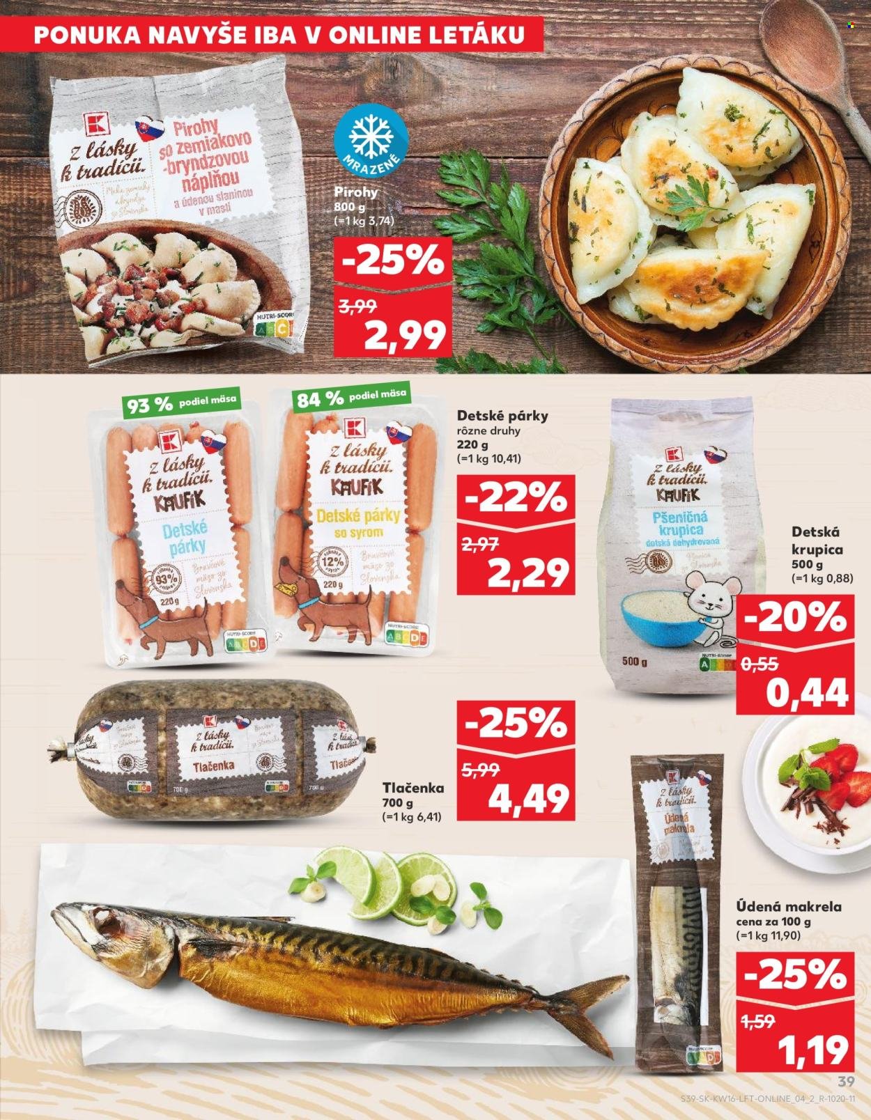 KAUFLAND leták - Od štvrtka 16.4.2026 (2026-04-16 - 2026-04-22) | 39