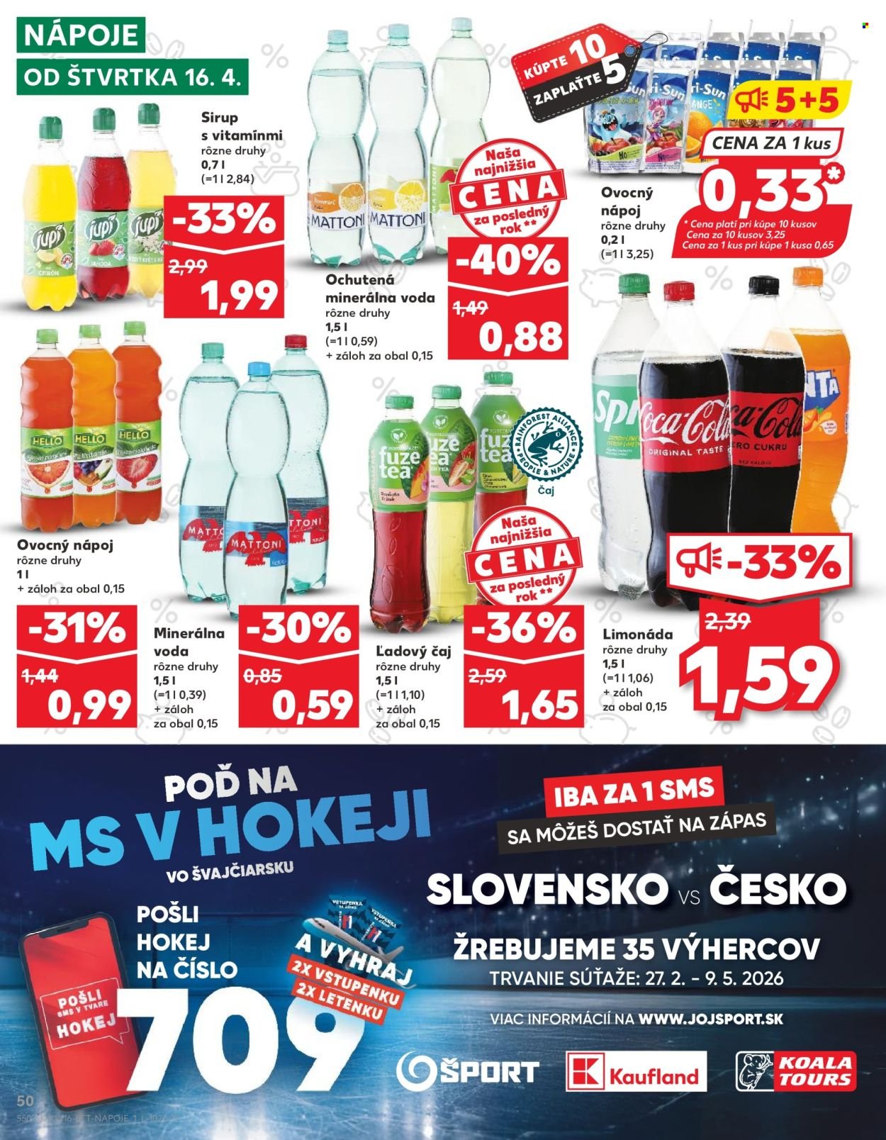 KAUFLAND leták - Od štvrtka 16.4.2026 (2026-04-16 - 2026-04-22) | 50