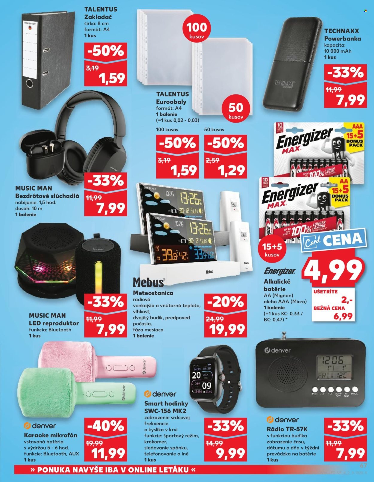 KAUFLAND leták - Od štvrtka 16.4.2026 (2026-04-16 - 2026-04-22) | 67