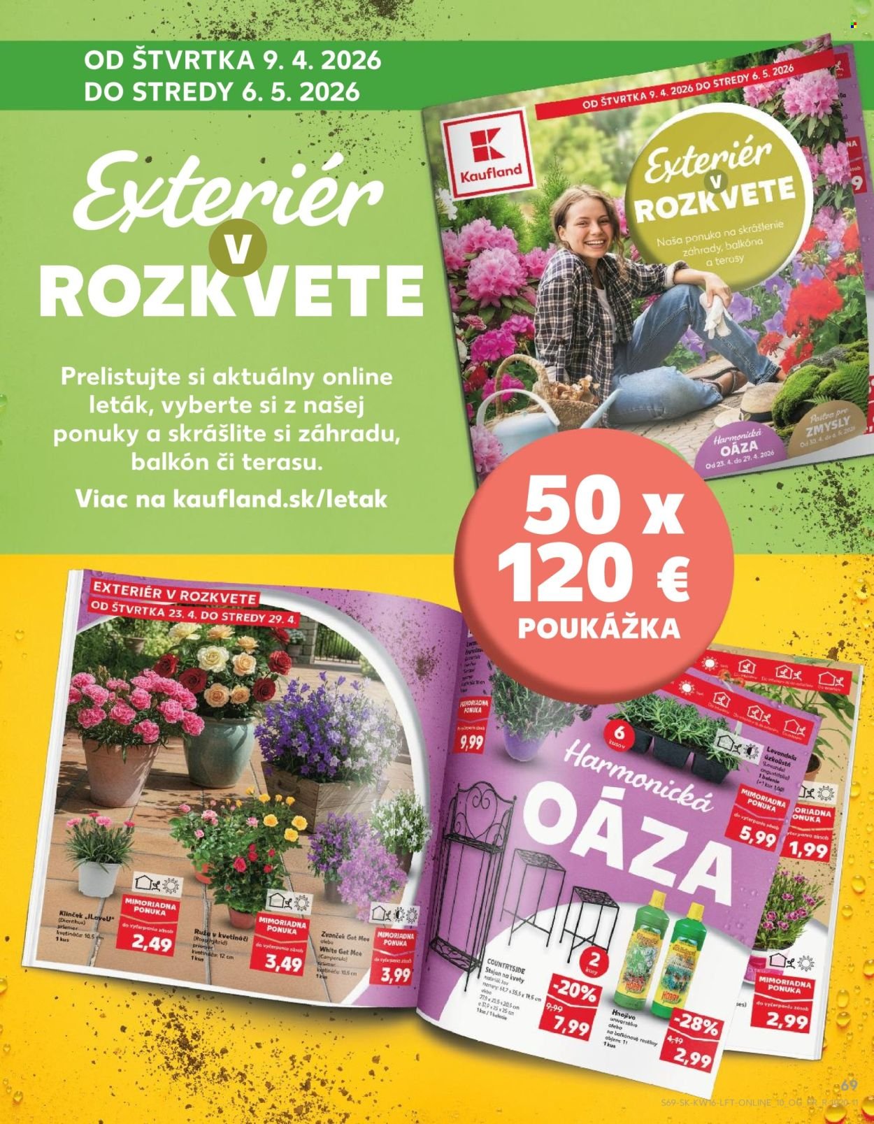 KAUFLAND leták - Od štvrtka 16.4.2026 (2026-04-16 - 2026-04-22) | 69