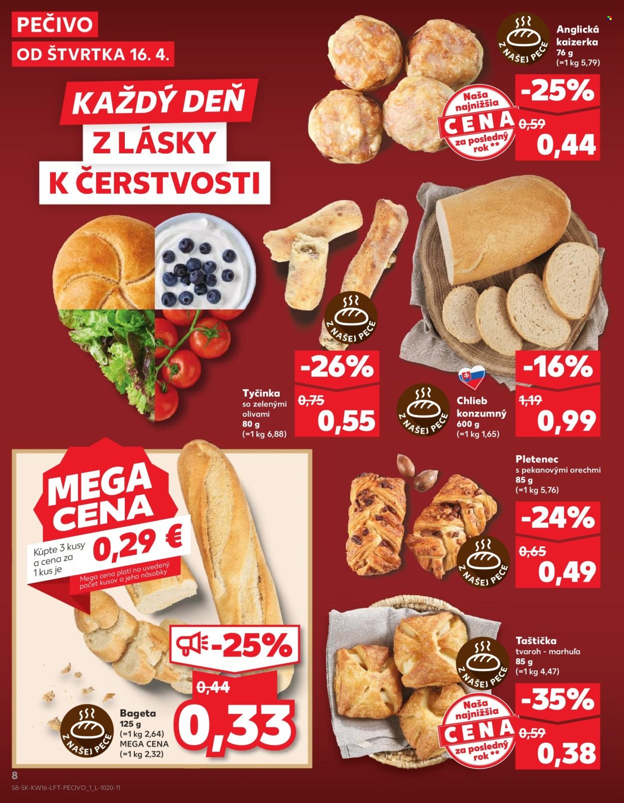KAUFLAND leták - Od štvrtka 16.4.2026 (2026-04-16 - 2026-04-22) | 8