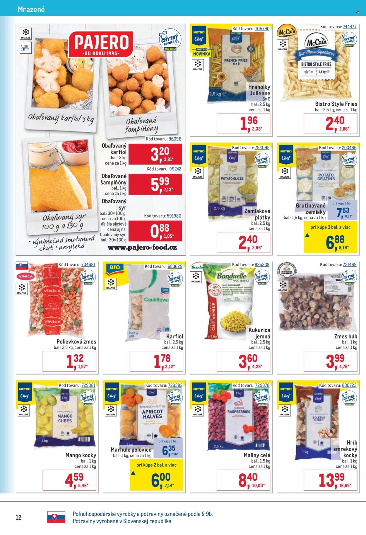 METRO leták - Gastronómia (2026-03-25 - 2026-04-21) | 12