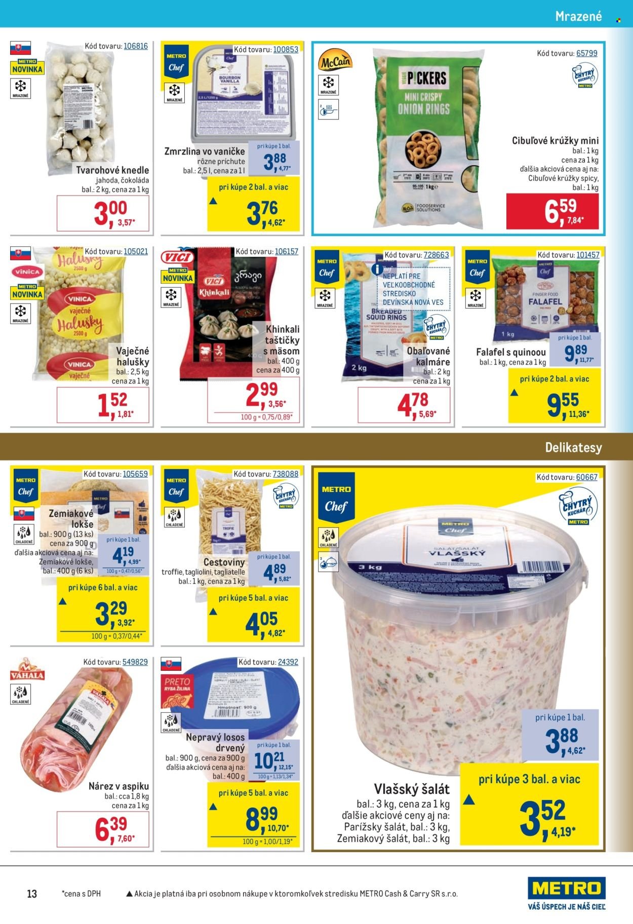 METRO leták - Gastronómia (2026-03-25 - 2026-04-21) | 13