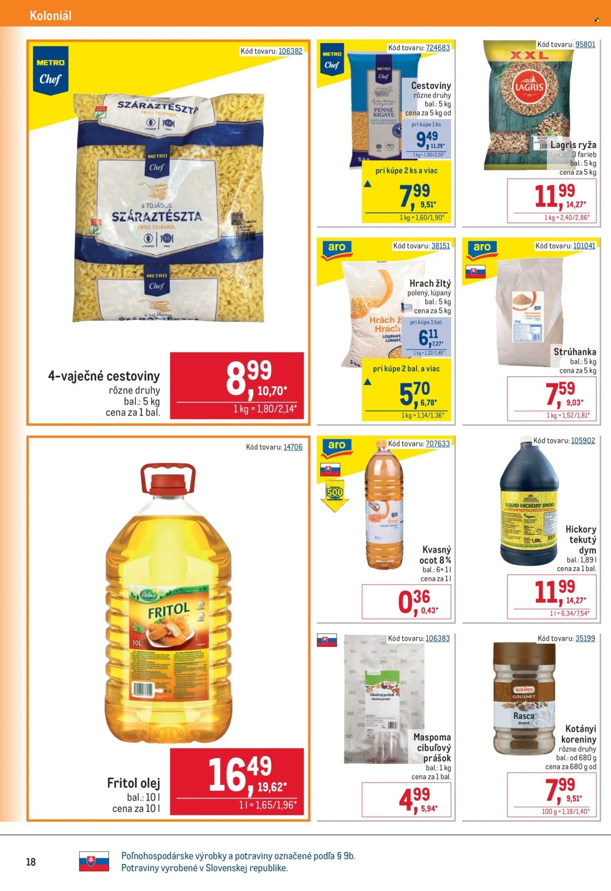 METRO leták - Gastronómia (2026-03-25 - 2026-04-21) | 18
