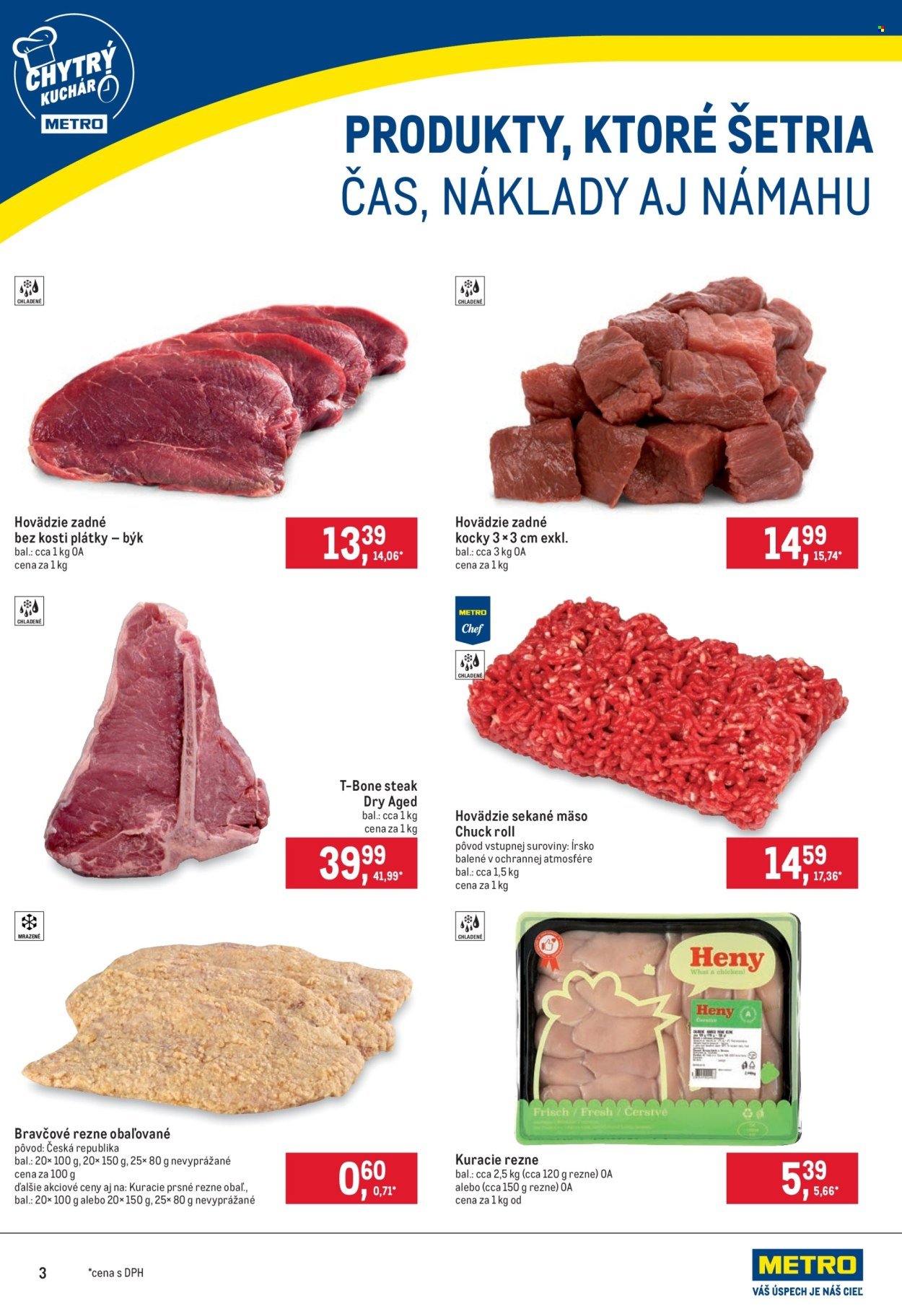 METRO leták - Gastronómia (2026-03-25 - 2026-04-21) | 3