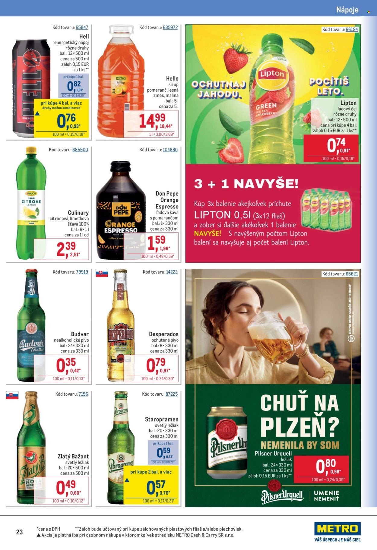 METRO leták - Gastronómia (2026-03-25 - 2026-04-21) | 23