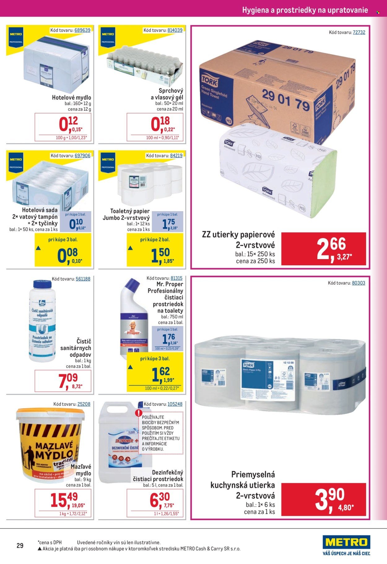 METRO leták - Gastronómia (2026-03-25 - 2026-04-21) | 29