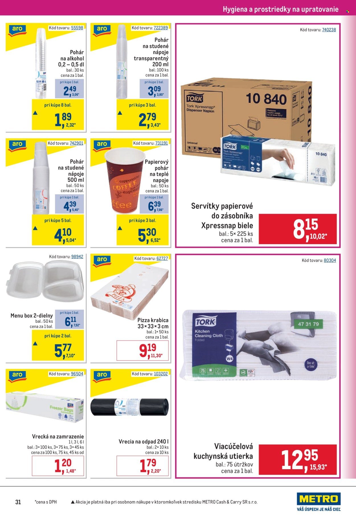 METRO leták - Gastronómia (2026-03-25 - 2026-04-21) | 31