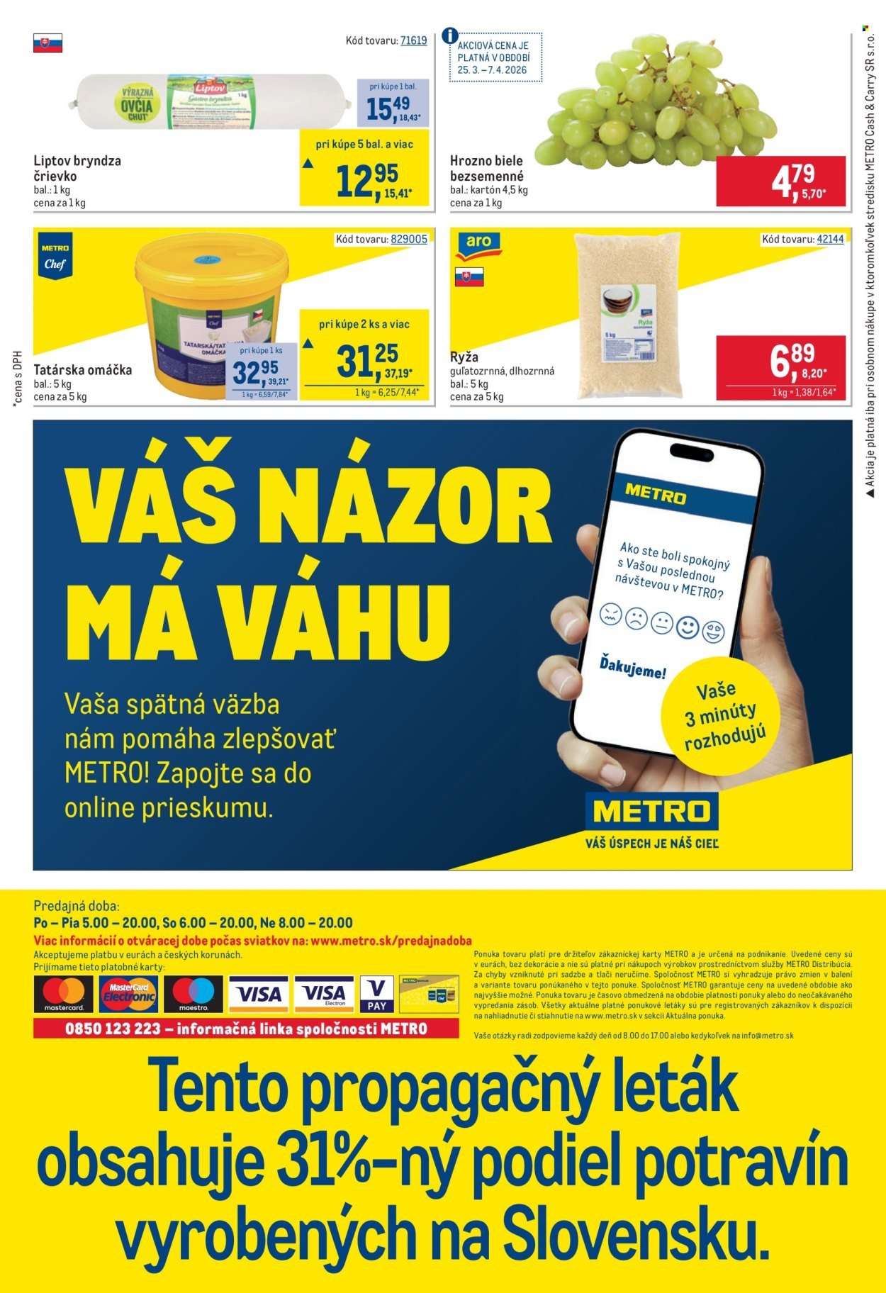 METRO leták - Gastronómia (2026-03-25 - 2026-04-21) | 32
