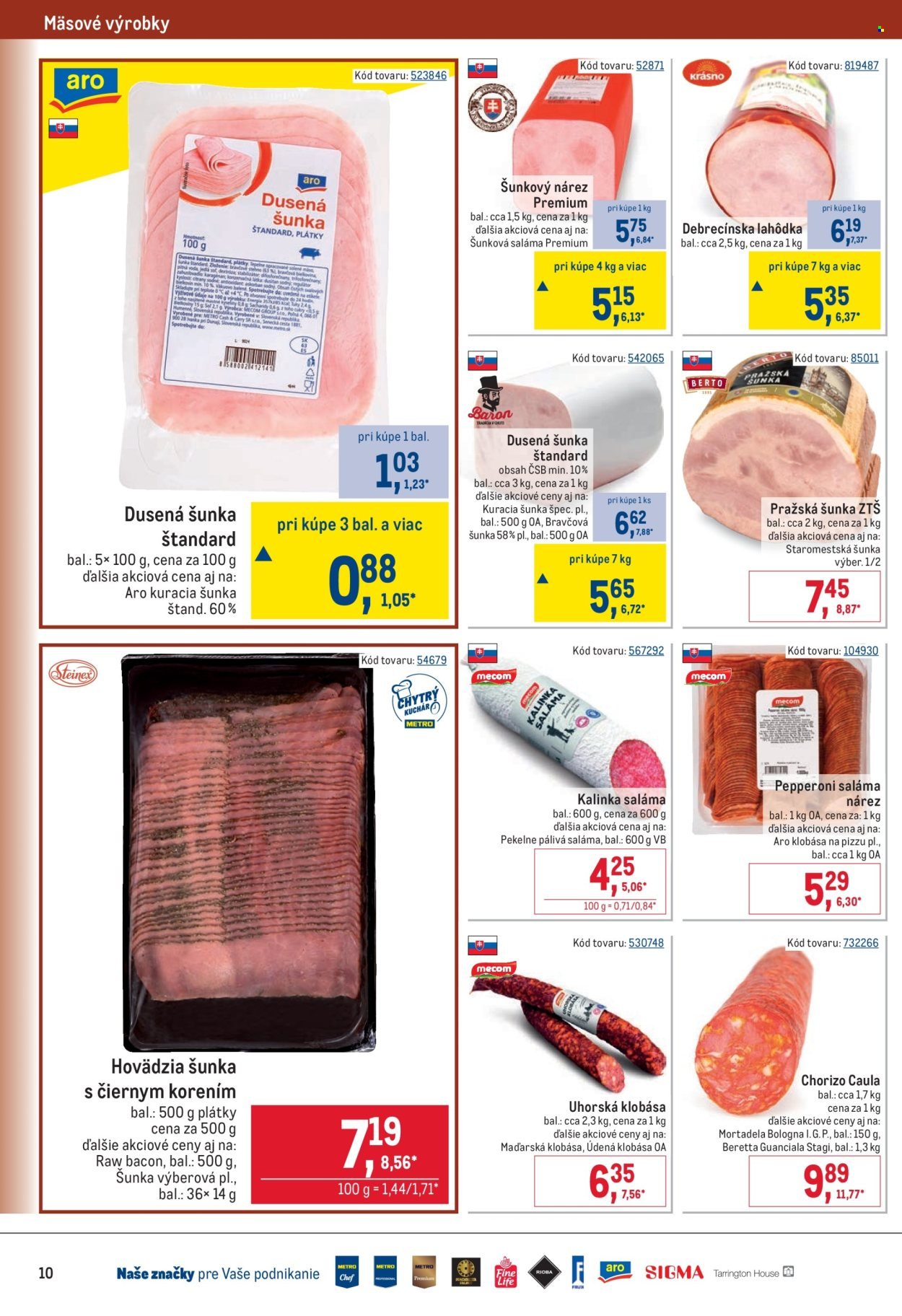 METRO leták - Gastronómia (2026-03-25 - 2026-04-21) | 10